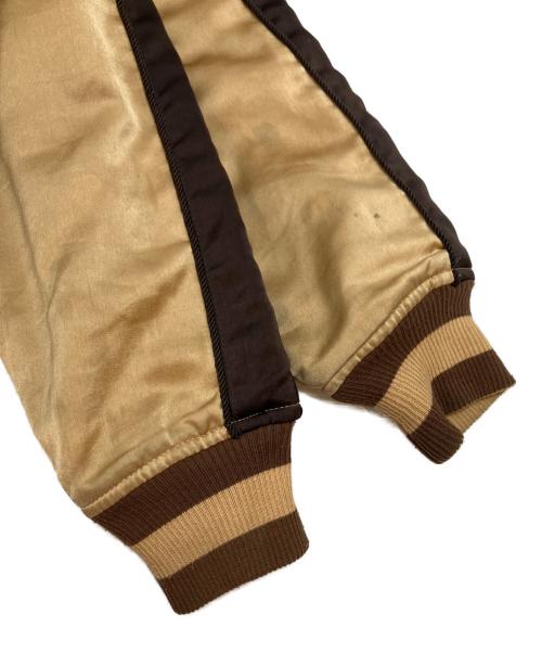 FULLCOUNT（フルカウント）FULLCOUNT (フルカウント) リバーシブルスカジャン ブラウン サイズ:38の古着・服飾アイテム
