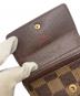 中古・古着 LOUIS VUITTON (ルイ ヴィトン) ダミエ　コインケース：6000円