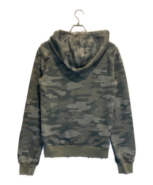 DOLCE & GABBANA（ドルチェ＆ガッバーナ）DOLCE & GABBANA (ドルチェ＆ガッバーナ) カモ柄ジップパーカー グレー サイズ:46の古着・服飾アイテム