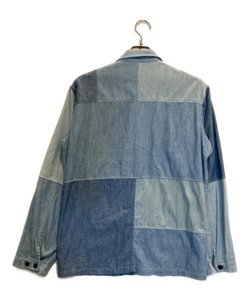 POLO RALPH LAUREN（ポロ・ラルフローレン）POLO RALPH LAUREN (ポロ・ラルフローレン) LS Chambray Military Sport Shirt インディゴ サイズ:Sの古着・服飾アイテム