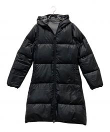 Pyrenex（ピレネックス）の古着「リバーシブルダウンコート」｜ブラック