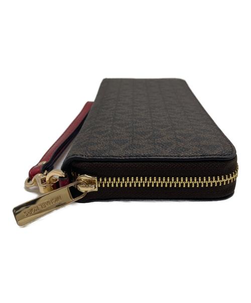 MICHAEL KORS（マイケルコース）MICHAEL KORS (マイケルコース) 長財布 ブラウンの古着・服飾アイテム