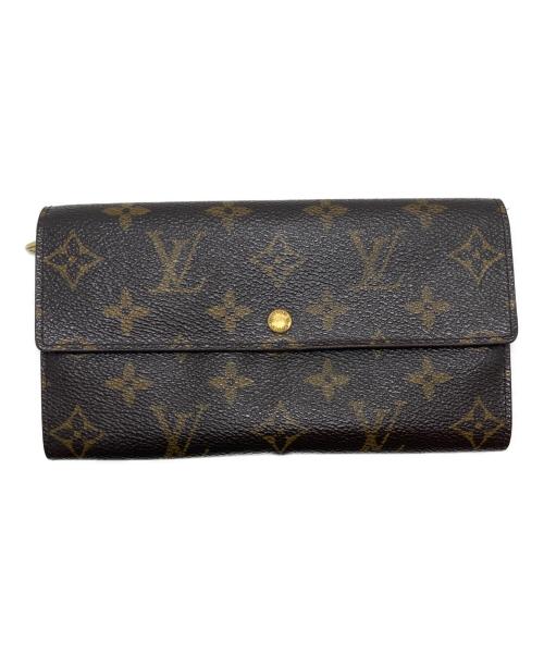 LOUIS VUITTON（ルイ ヴィトン）LOUIS VUITTON (ルイ ヴィトン) モノグラム ポルトフォイユ・サラの古着・服飾アイテム