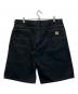 CarHartt (カーハート) バギーショーツ ブラック サイズ:40(M〜Lサイズ 相当)：5000円