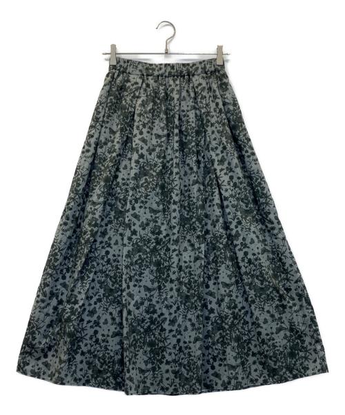 KAGURE（カグレ）kagure (カグレ) リバティプリントスカート ブラック サイズ:Freeの古着・服飾アイテム