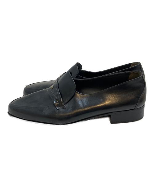BALLY（バリー）BALLY (バリー) TORINO　ローファー ブラック サイズ:7(25.5cm～26.0cm)の古着・服飾アイテム