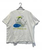 ONEITAオニータ）の古着「メッセージTシャツ」｜ホワイト