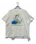 ONEITA（オニータ）の古着「メッセージTシャツ」｜ホワイト