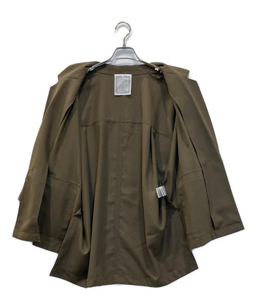 BEARDSLEY（ビアズリー）BEARDSLEY (ビアズリー) リラックスジャケット ブラウン サイズ:Free 未使用品の古着・服飾アイテム