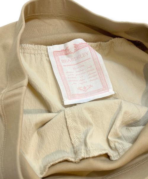 BEARDSLEY（ビアズリー）BEARDSLEY (ビアズリー) コットンストレッチウエストリブパンツ ブラウン サイズ:1の古着・服飾アイテム