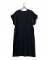 BEARDSLEY (ビアズリー) 麻調合繊カフタンワンピース ブラック サイズ:0(XS〜Sサイズ)：8000円