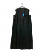 SHIPSシップス）の古着「〈接触冷感/UVカット/吸水速乾/洗濯機可能〉SUUSUU タック スリーブ ワンピース」｜グレー