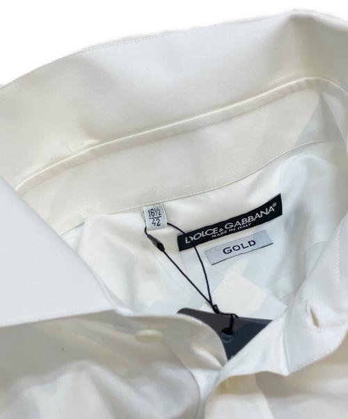 DOLCE & GABBANA（ドルチェ＆ガッバーナ）DOLCE & GABBANA (ドルチェ＆ガッバーナ) シャツ ホワイト サイズ:42の古着・服飾アイテム