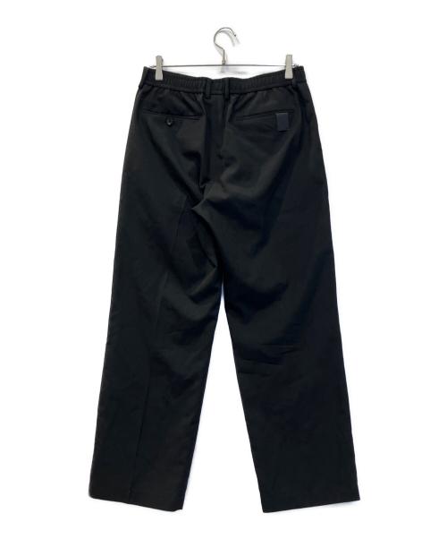 N.HOOLYWOOD（エヌ ハリウッド）N.HOOLYWOOD (エヌ ハリウッド) WIDE TAPERED EASY SLACKS ブラック サイズ:38の古着・服飾アイテム