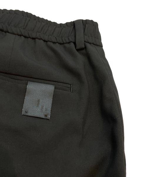 N.HOOLYWOOD（エヌ ハリウッド）N.HOOLYWOOD (エヌ ハリウッド) WIDE TAPERED EASY SLACKS ブラック サイズ:38の古着・服飾アイテム