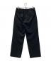 N.HOOLYWOOD (エヌ ハリウッド) WIDE TAPERED EASY SLACKS ブラック サイズ:38：7000円
