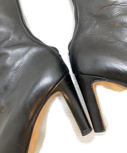 Manolo Blahnik（マノロブラニク）Manolo Blahnik (マノロブラニク) ロングブーツ ブラック サイズ:36の古着・服飾アイテム