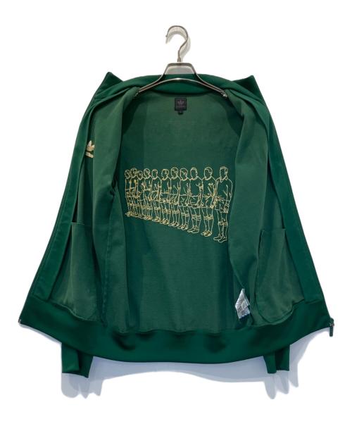 adidas（アディダス）adidas (アディダス) トラックジャケット グリーン サイズ:Lの古着・服飾アイテム