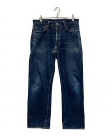 DENIME（ドゥニーム）の古着「セルビッチデニムパンツ」｜インディゴ