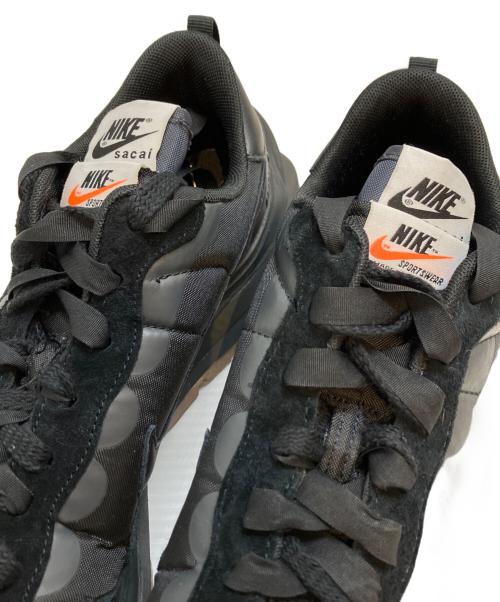 NIKE（ナイキ）NIKE (ナイキ) sacai (サカイ) Vapor Waffle Black Gum ブラック サイズ:US9.5/UK8.5/EUR43/CM27.5の古着・服飾アイテム