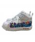NIKE (ナイキ) OFFWHITE (オフホワイト) AIR FORCE 1 MID SP LTHR GRAFFITIハイカットスニーカ ホワイト サイズ:US9.5/UK8.5/EU43/27.5cm：17000円