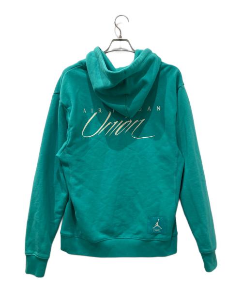 JORDAN（ジョーダン）JORDAN (ジョーダン) UNION (ユニオン) Fleece Hoodie グリーン サイズ:Sの古着・服飾アイテム