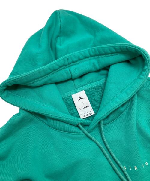 JORDAN（ジョーダン）JORDAN (ジョーダン) UNION (ユニオン) Fleece Hoodie グリーン サイズ:Sの古着・服飾アイテム