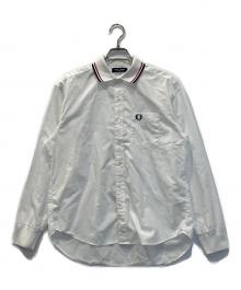 FRED PERRY（フレッドペリー）の古着「長袖シャツ」｜ホワイト