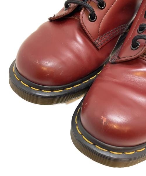 Dr.Martens（ドクターマーチン）Dr.Martens (ドクターマーチン) 8ホールブーツ レッド サイズ:UK6/USA8の古着・服飾アイテム