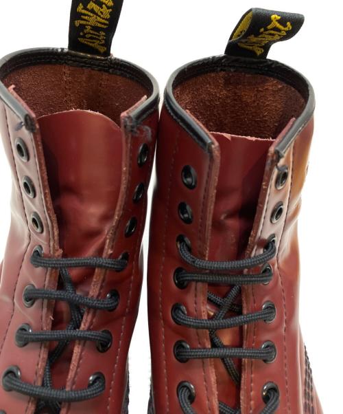 Dr.Martens（ドクターマーチン）Dr.Martens (ドクターマーチン) 8ホールブーツ レッド サイズ:UK6/USA8の古着・服飾アイテム