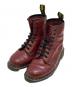 Dr.Martens（ドクターマーチン）の古着「8ホールブーツ」｜レッド