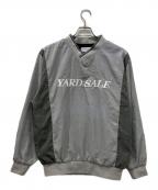 YARDSALEヤードセール）の古着「Vネックナイロン」｜グレー