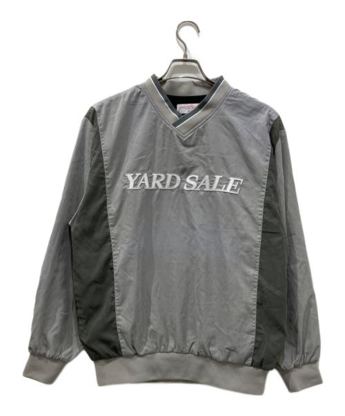 YARDSALE（ヤードセール）YARDSALE (ヤードセール) Vネックナイロン グレー サイズ:Mの古着・服飾アイテム