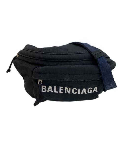 BALENCIAGA（バレンシアガ）BALENCIAGA (バレンシアガ) ウエストバッグ ブラックの古着・服飾アイテム