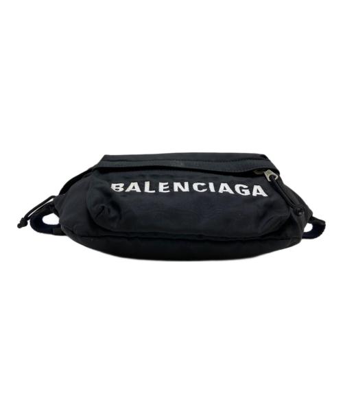 BALENCIAGA（バレンシアガ）BALENCIAGA (バレンシアガ) ウエストバッグ ブラックの古着・服飾アイテム