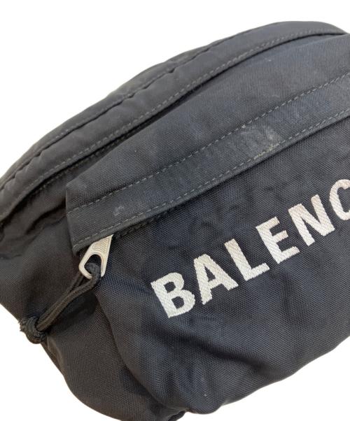 BALENCIAGA（バレンシアガ）BALENCIAGA (バレンシアガ) ウエストバッグ ブラックの古着・服飾アイテム