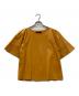 Weekend Max Mara（ウィークエンド マックスマーラ）の古着「半袖ブラウス」｜オレンジ
