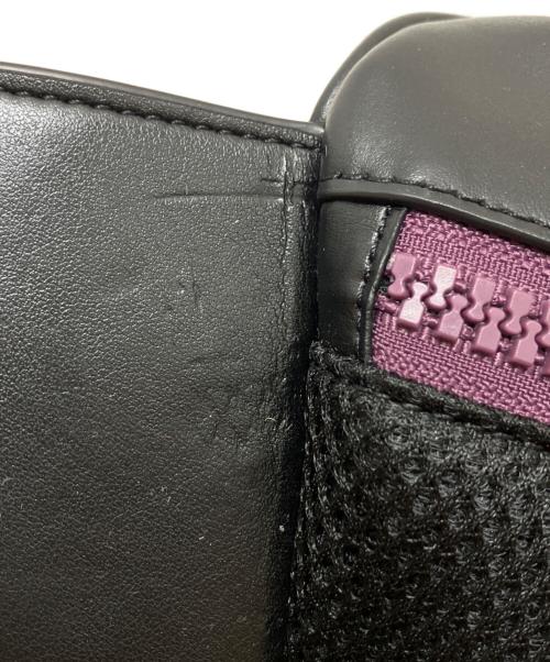 COACH（コーチ）COACH (コーチ) Disney (ディズニー) ウエストポーチ ブラック×パープル サイズ:表記なしの古着・服飾アイテム