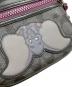 中古・古着 COACH (コーチ) Disney (ディズニー) ウエストポーチ ブラック×パープル サイズ:表記なし：10000円