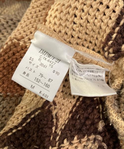 RALPH LAUREN（ラルフローレン）RALPH LAUREN (ラルフローレン) ハンドニット ベージュ サイズ:Mの古着・服飾アイテム