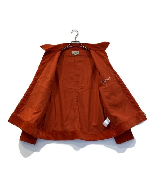 NORTH NO NAME（ノースノーネーム）NORTH NO NAME (ノースノーネーム) コーデュロイジャケット オレンジ サイズ:XLの古着・服飾アイテム
