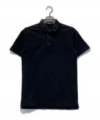 BLACK LABEL CRESTBRIDGEブラックレーベル クレストブリッジ）の古着「ポロシャツ」｜ブラック
