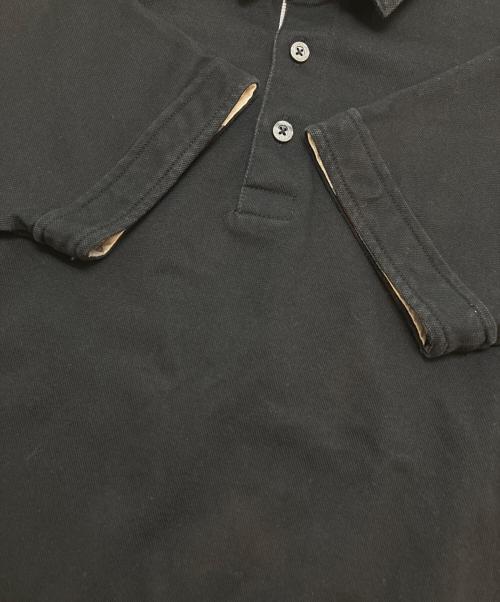 BLACK LABEL CRESTBRIDGE（ブラックレーベル クレストブリッジ）BLACK LABEL CRESTBRIDGE (ブラックレーベル クレストブリッジ) ポロシャツ ブラック サイズ:Mの古着・服飾アイテム