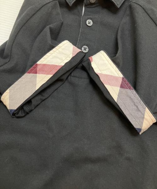 BLACK LABEL CRESTBRIDGE（ブラックレーベル クレストブリッジ）BLACK LABEL CRESTBRIDGE (ブラックレーベル クレストブリッジ) ポロシャツ ブラック サイズ:Mの古着・服飾アイテム