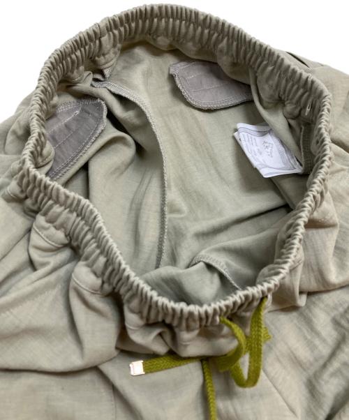BEARDSLEY（ビアズリー）BEARDSLEY (ビアズリー) ジャージーワイドパンツ カーキ サイズ:1の古着・服飾アイテム