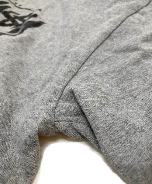 stussy（ステューシー）stussy (ステューシー) ロゴプリントTシャツ グレー サイズ:Mの古着・服飾アイテム