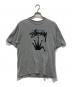 stussy（ステューシー）の古着「ロゴプリントTシャツ」｜グレー