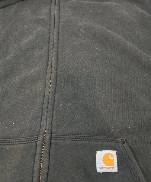CarHartt（カーハート）CarHartt (カーハート) ミッドウェイト フルジップアップスウェット グレー サイズ:XLの古着・服飾アイテム