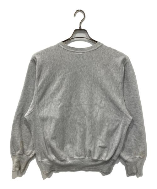 Champion REVERSE WEAVE（チャンピオン リバース ウィーブ）Champion REVERSE WEAVE (チャンピオン リバース ウィーブ) 90’ｓ三段プリントスウェット グレー サイズ:XXLの古着・服飾アイテム