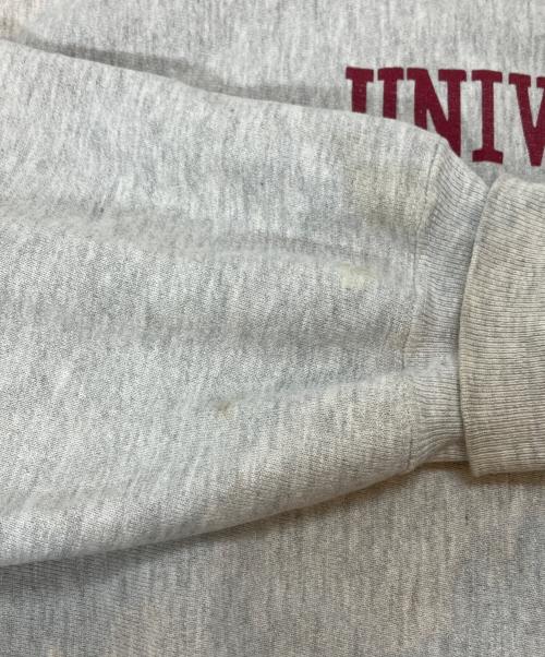 Champion REVERSE WEAVE（チャンピオン リバース ウィーブ）Champion REVERSE WEAVE (チャンピオン リバース ウィーブ) 90’ｓ三段プリントスウェット グレー サイズ:XXLの古着・服飾アイテム